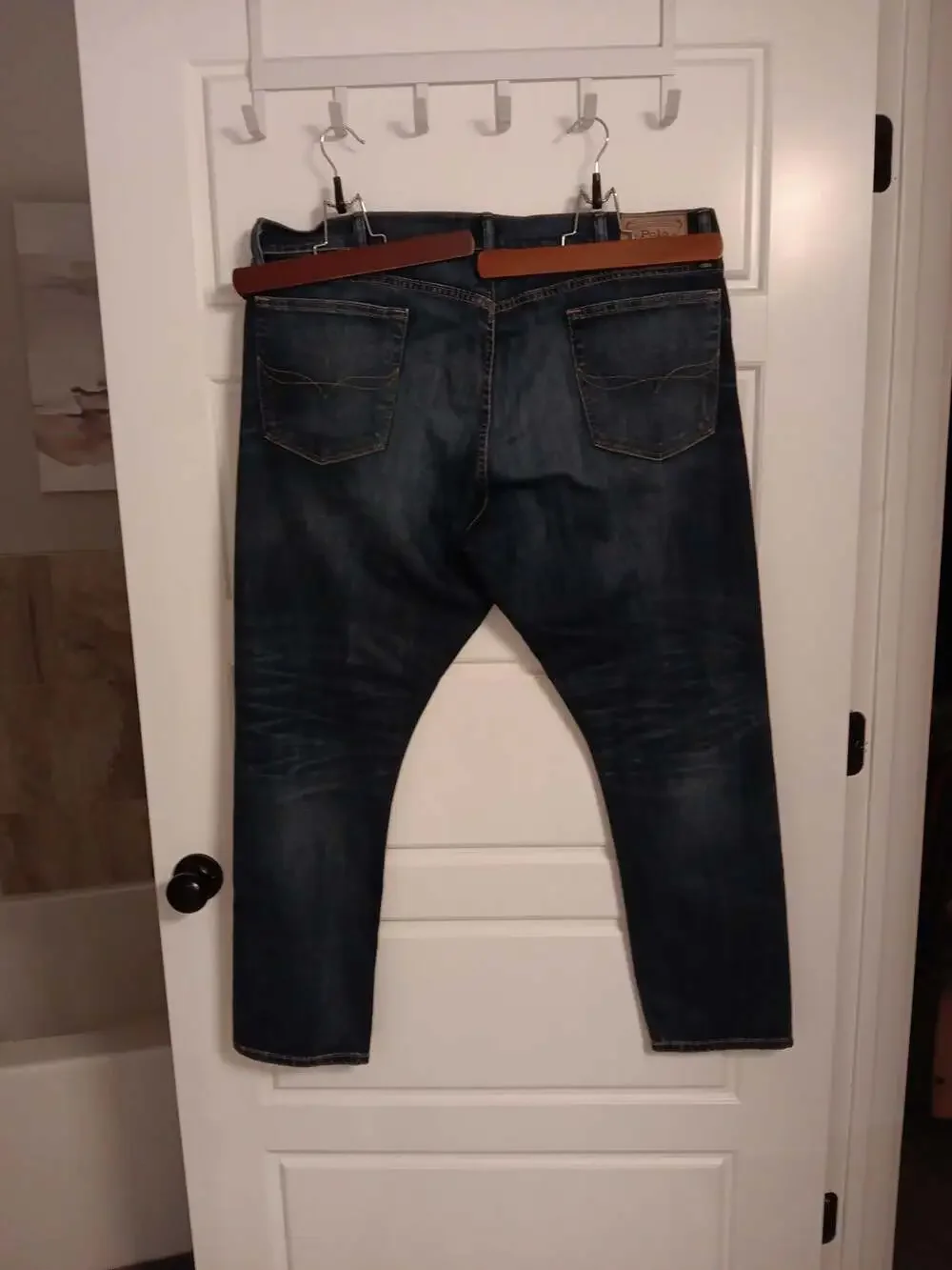 Polo Ralph Lauren Men's Medium Wash Denim Jeans, Size 42x32